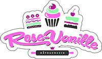 Rose-Vanille, gâteaux et cie - logo